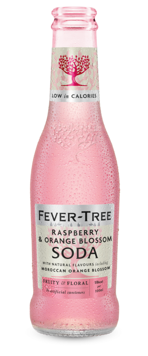 Raspberry & Orange Blossom Soda