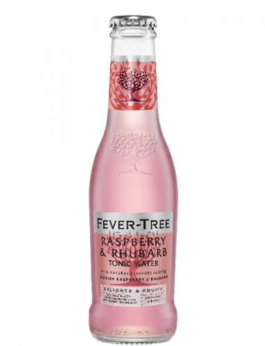 tonique framboise et rhubarbe fever tree