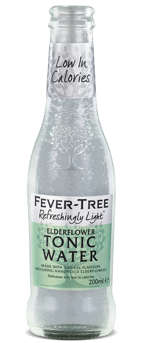 Refreshingly Light Elderflower Tonic Water