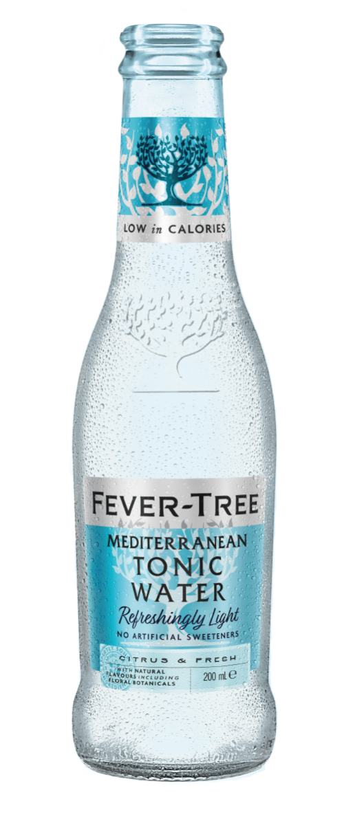 Refreshingly Light Mediterranean Tonic Water