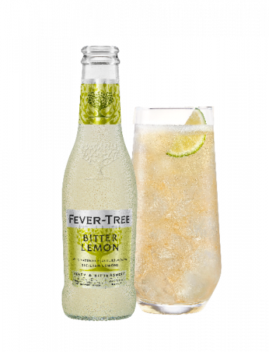 Fever-Tree Lemon Tonic Water et servir