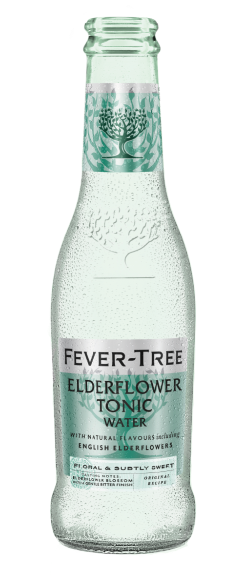 Refreshingly Light Elderflower Tonic Water