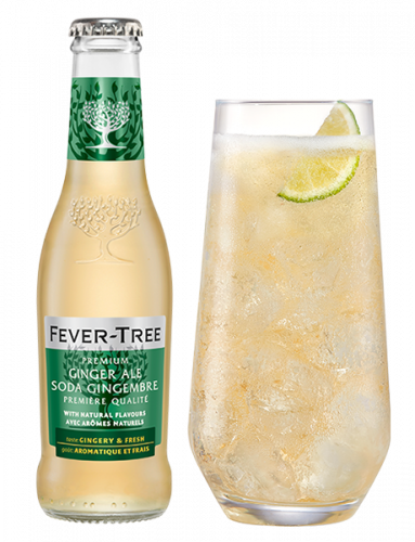 Premium Ginger Ale and cocktail